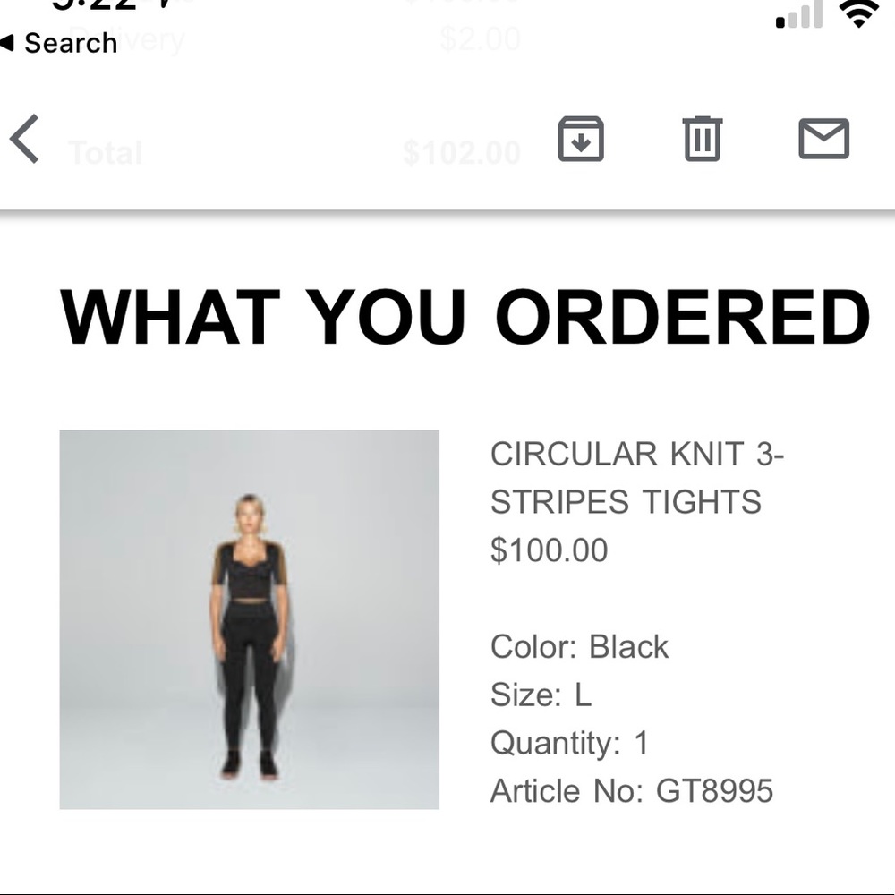 Ivy park DRIP 2.2 BLACK/Mesa LEGGINGS